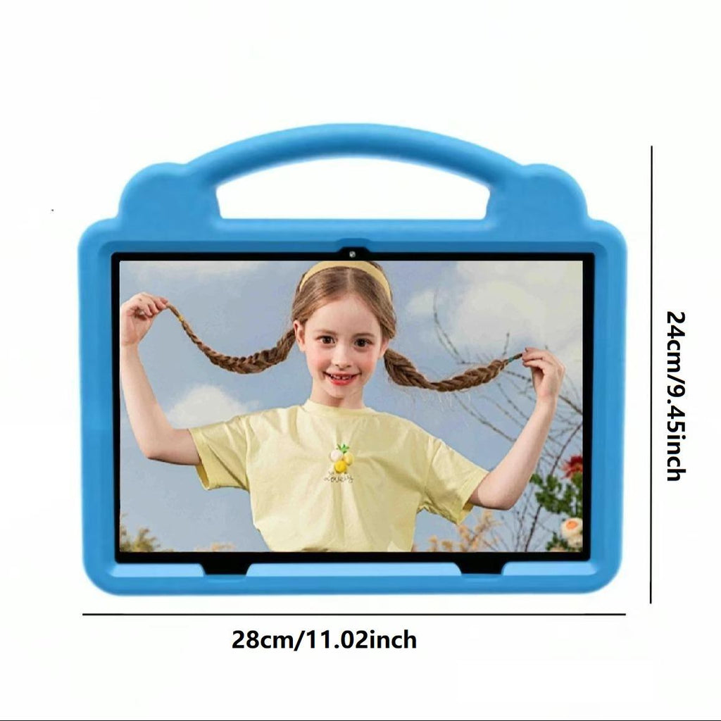 10.1 Inch Learning Tablet, Educational Tablet with 2.4G WiFi, GMS, Eye Protection Screen, Parental Monitoring, Educational APP, Dual Camera, Shockproof Case